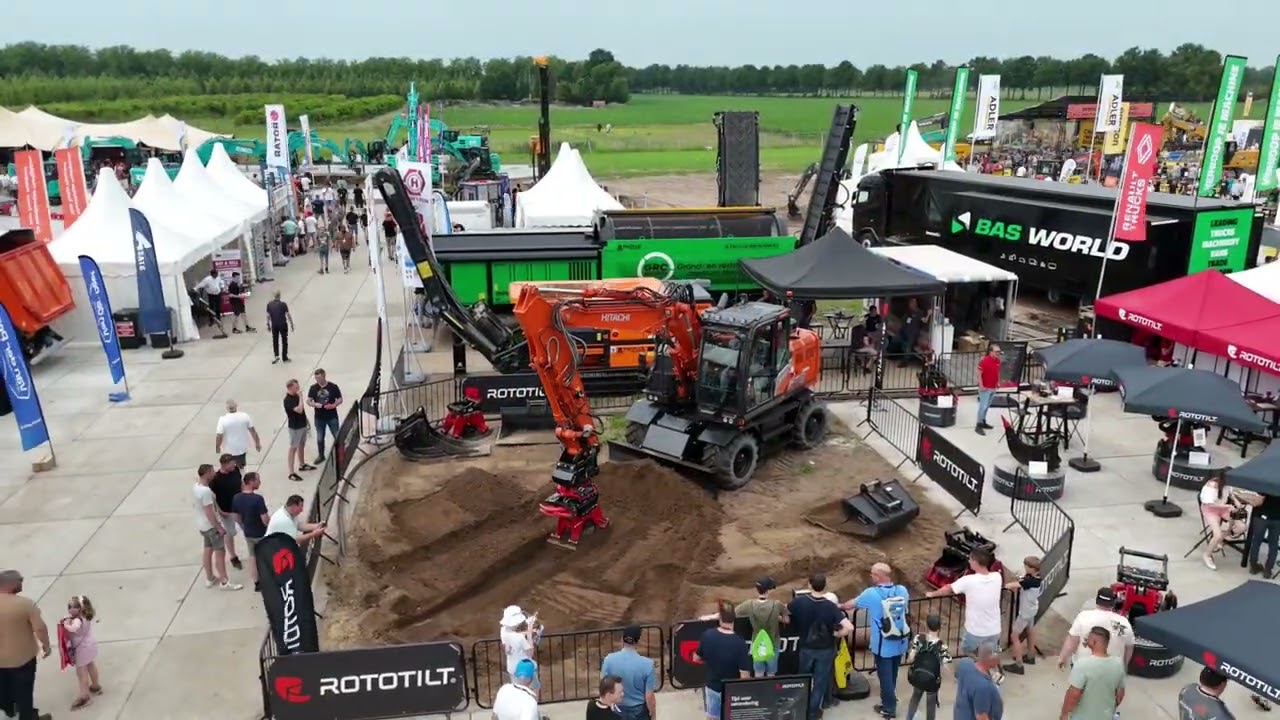 TKD 2025 3 dagen demo draaien rototilt