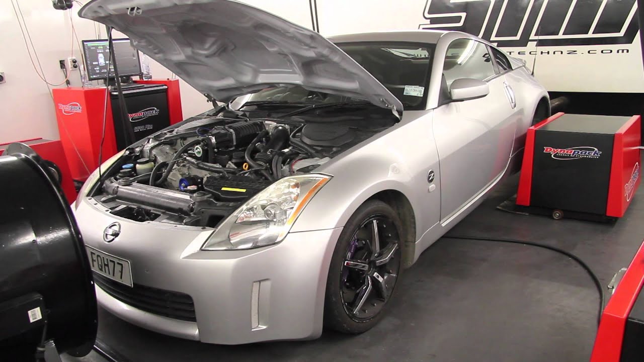 Supercharged Nissan 350z - Stillen Supercharger kit