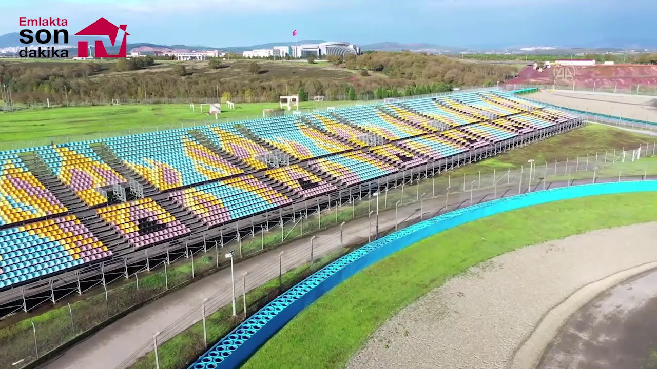 İstanbulpark Formula 1 pisti havadan görüntülendi! #formula #formula1 #istanbul