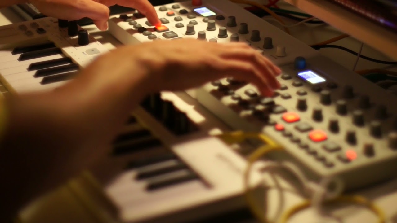 New gear! Arturia KeyStep 37 paired with Elektron Model:Cycles