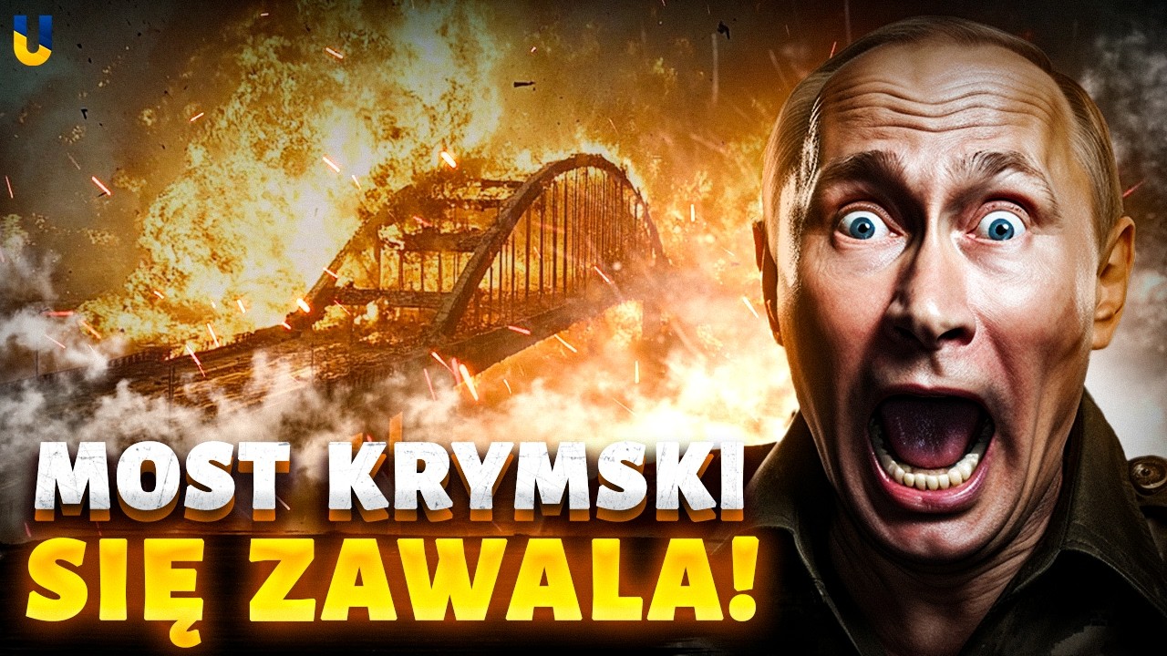 AWARIA u Putina! Most Krymski SIĘ ZAWALA! Spełnił się NOCNY KOSZMAR Kremla