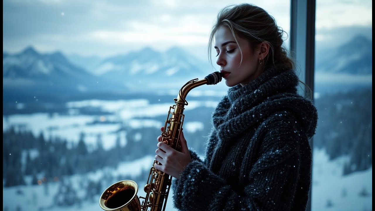 Glacier Melodies: Smooth Jazz Instrumental for Deep Focus & Study