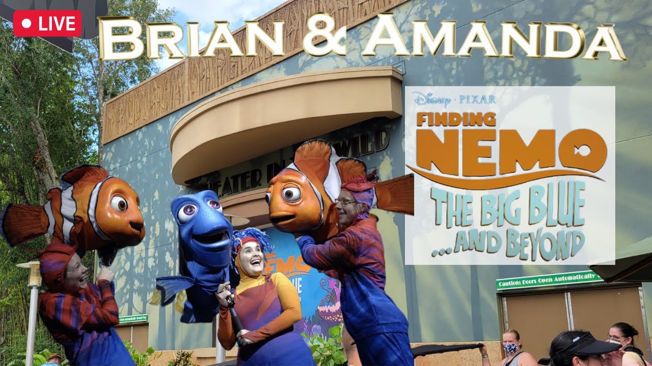 Finding Nemo: The Big Blue.. and Beyond - FULL SHOW - 2022 - Walt Disney World - Animal Kingdom