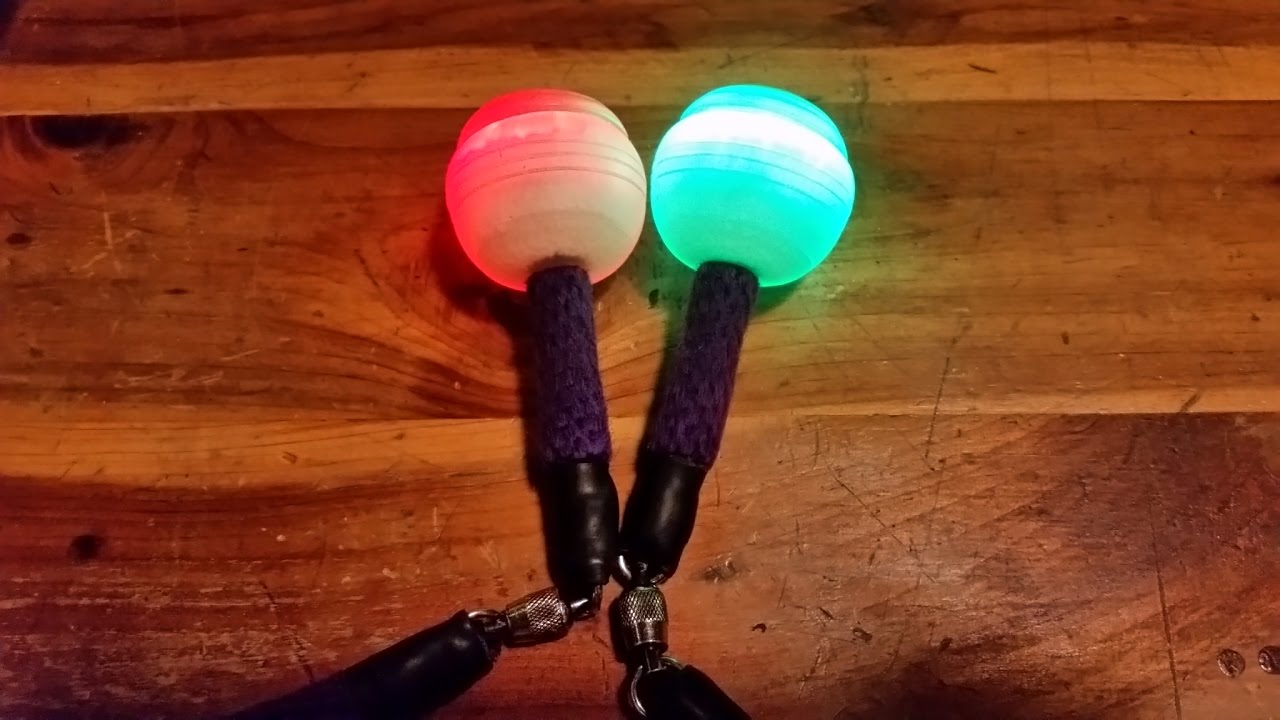 LED Poi Handles / Knobs. Tutorial