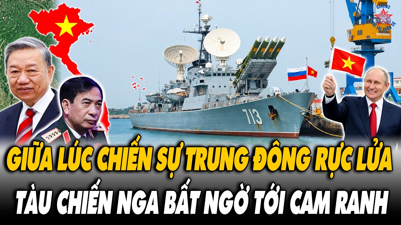 🔴[TRỰC TIẾP] Giữa Lúc Căng Thẳng Trung Đông - Nga Cử Tàu Chiến Đến VN Khiến TG Ngỡ Ngàng!