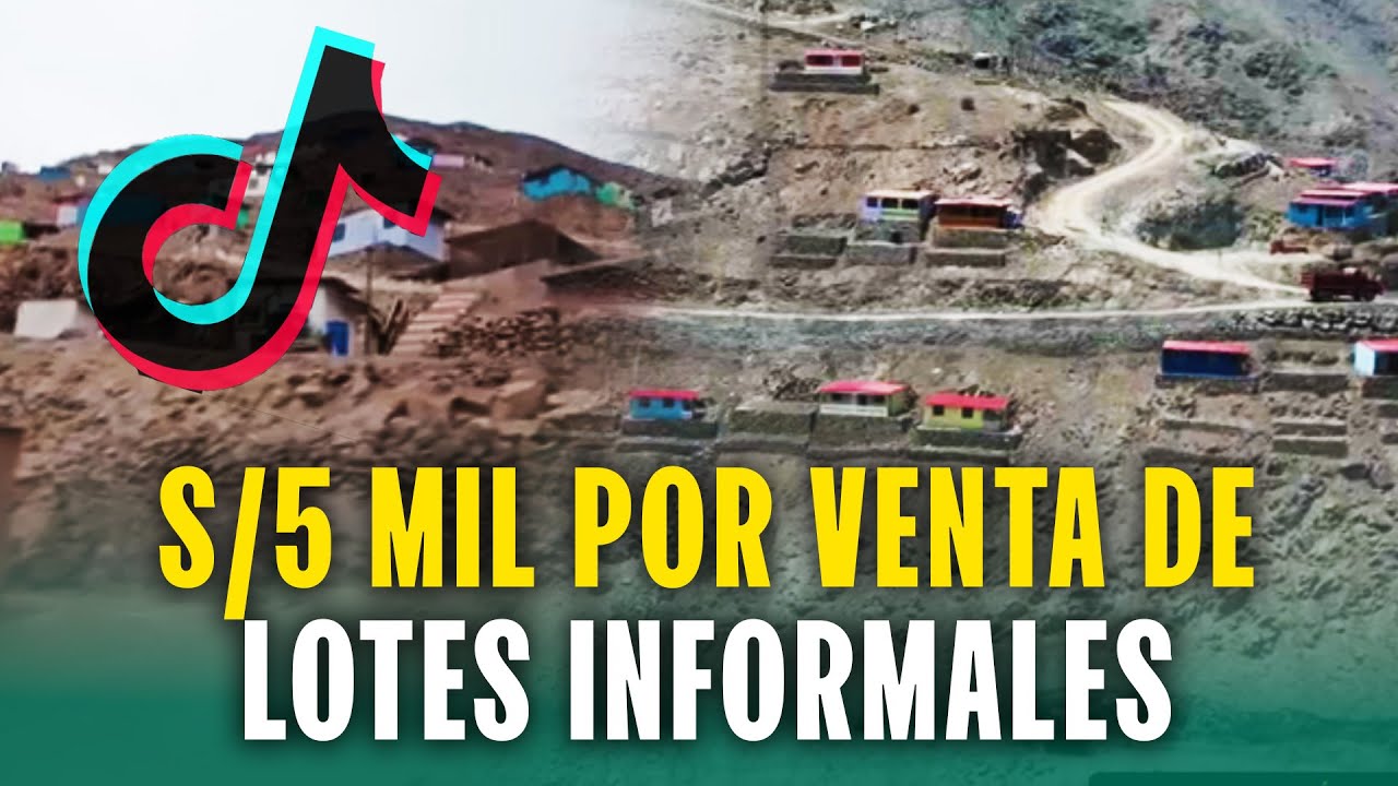 Ofrecen venta de lotes en Tik Tok por S/5 mil pero no tienen permisos de la Municipalidad de Ate