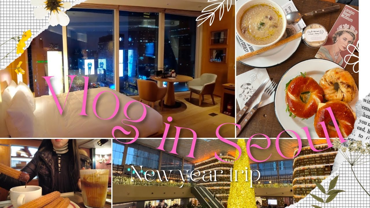 【Seoul vlog】パークハイアットソウルのルームツアーと朝食ビュッフェ🏨ソウル食い倒れの旅🇰🇷❤️‍🔥