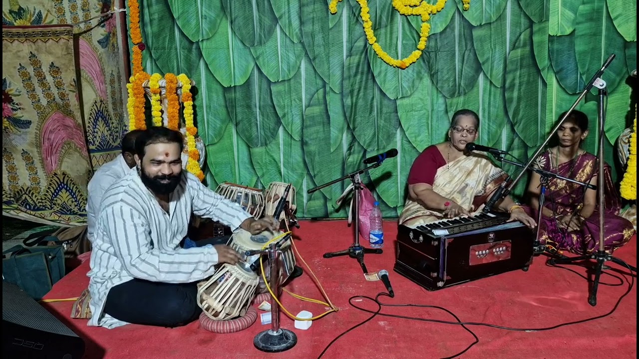 #నారాయణ #జపన నిరంతర గానం వీణబట్ మేడం గారు #tabla Shankar Singh గారు at ఏడాకులపల్లి