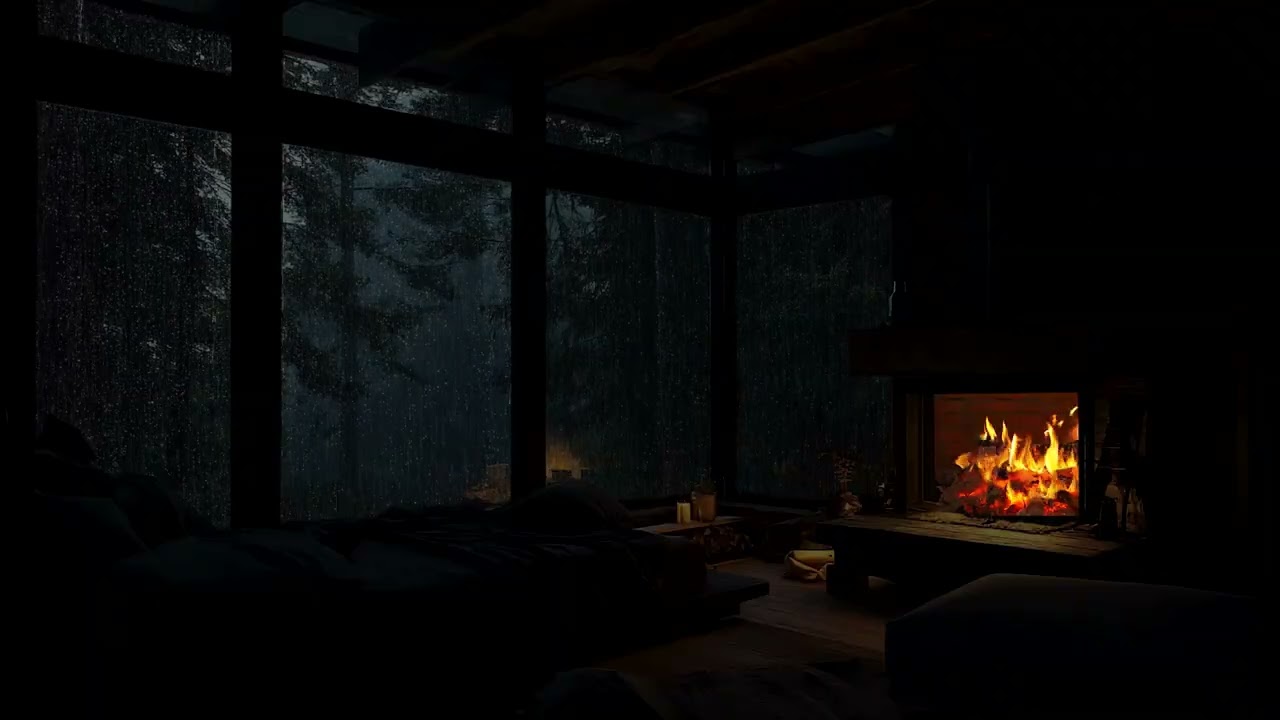 Gentle Rain Sounds for Sleep, Focus & Relaxation | Whispering Rainfall for Stress Relief