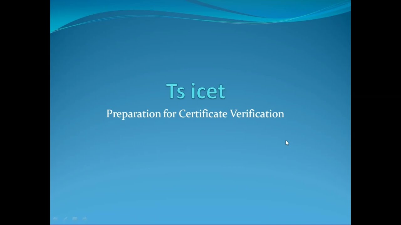 ts icet certificate verification process