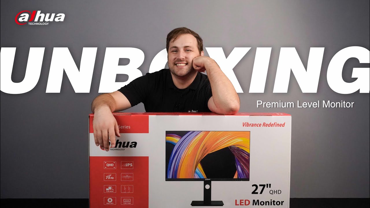 Dahua Premium Level Monitor Unboxing