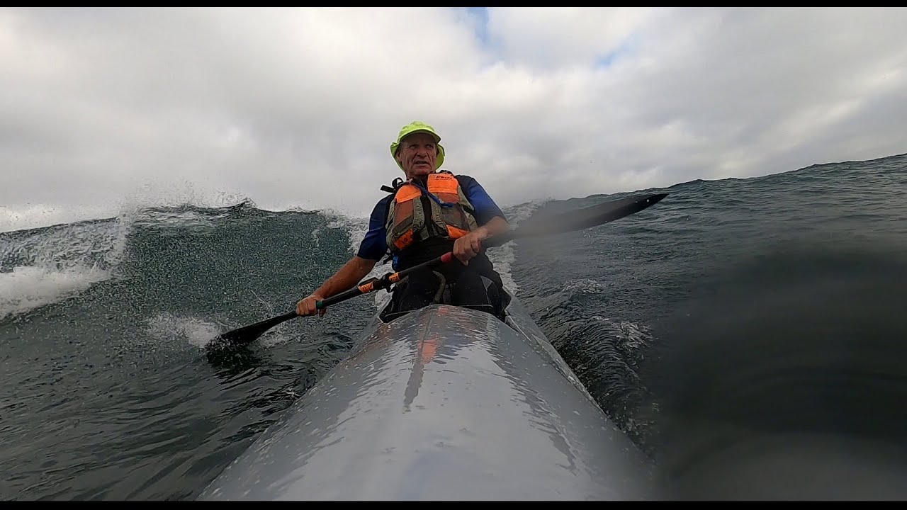 Need for speed, Surfski Cat bay, phillip Island, Aus.