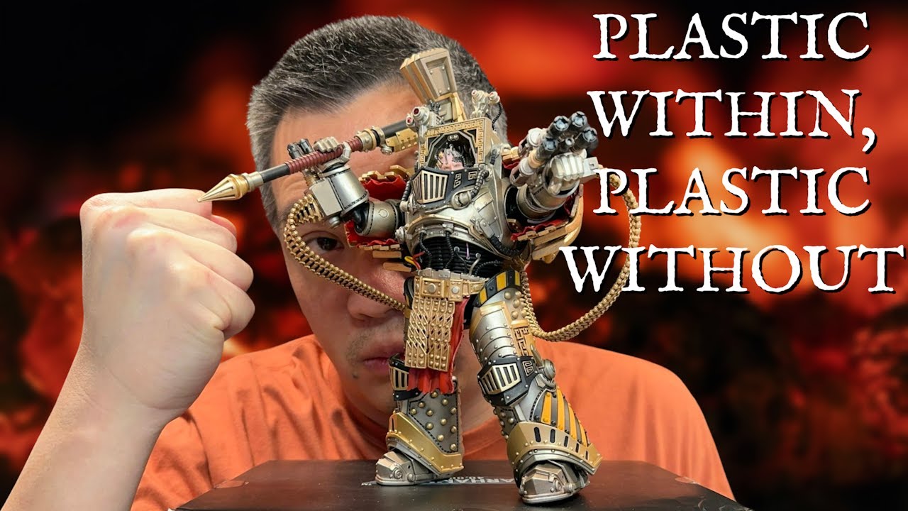 Распаковка и обзор JoyToy Warhammer Horus Heresy Space Marines Iron Warriors Primarch Perturabo