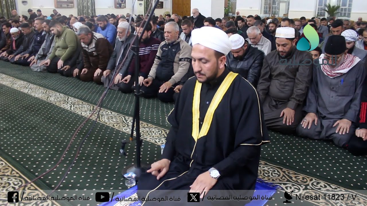 كاميرا الموصلية تنقل صلاة التراويح من جامع النعيمي بأيسر الموصل