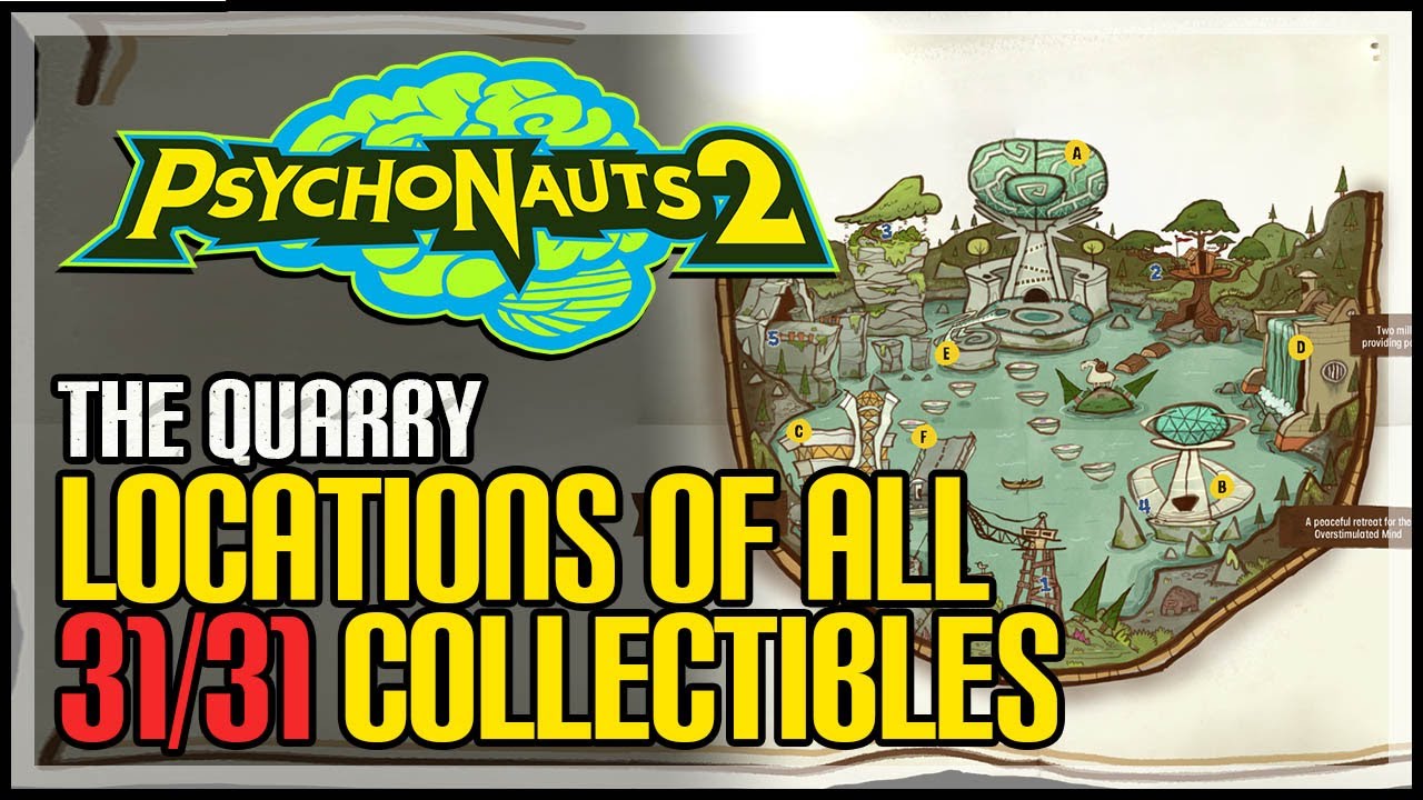 The Quarry All Collectible Locations Psychonauts 2
