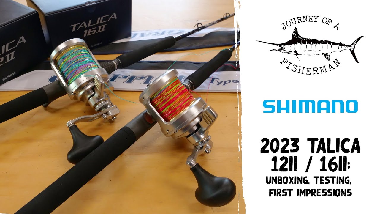 Новая Shimano Talica 12 / 16 2023 года — распаковка, тестирование, первые впечатления.