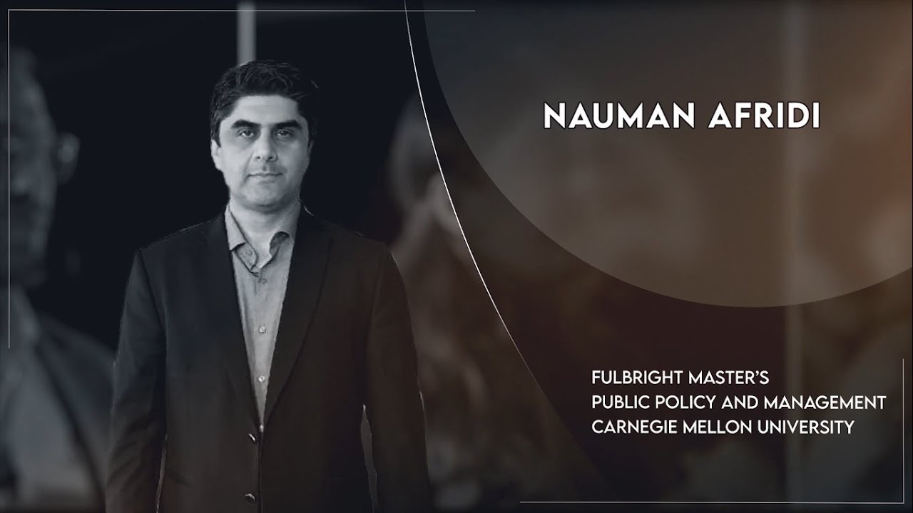 Fulbright Talks | Integrating the Newly Merged Districts with Khyber Pakhtunkhwa | Nauman Afridi