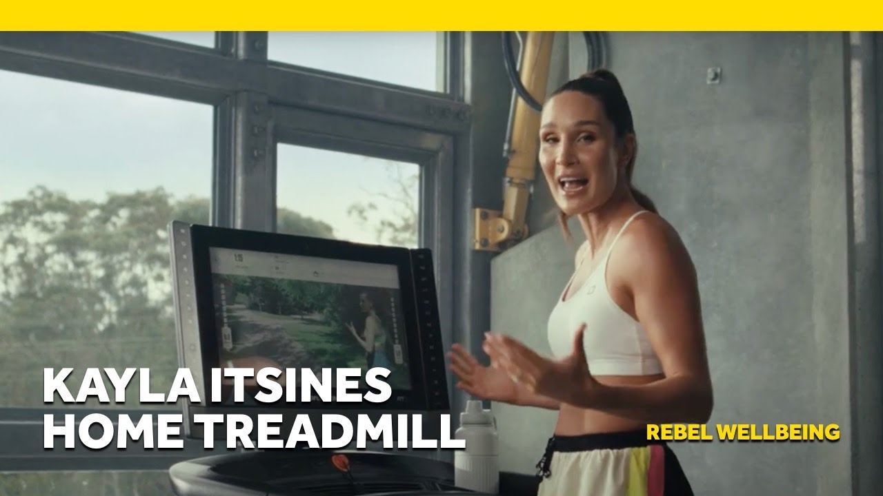 rebel Sport | Sweat &  Reset - Kayla Itsines on why you’ll love owning a treadmill at home