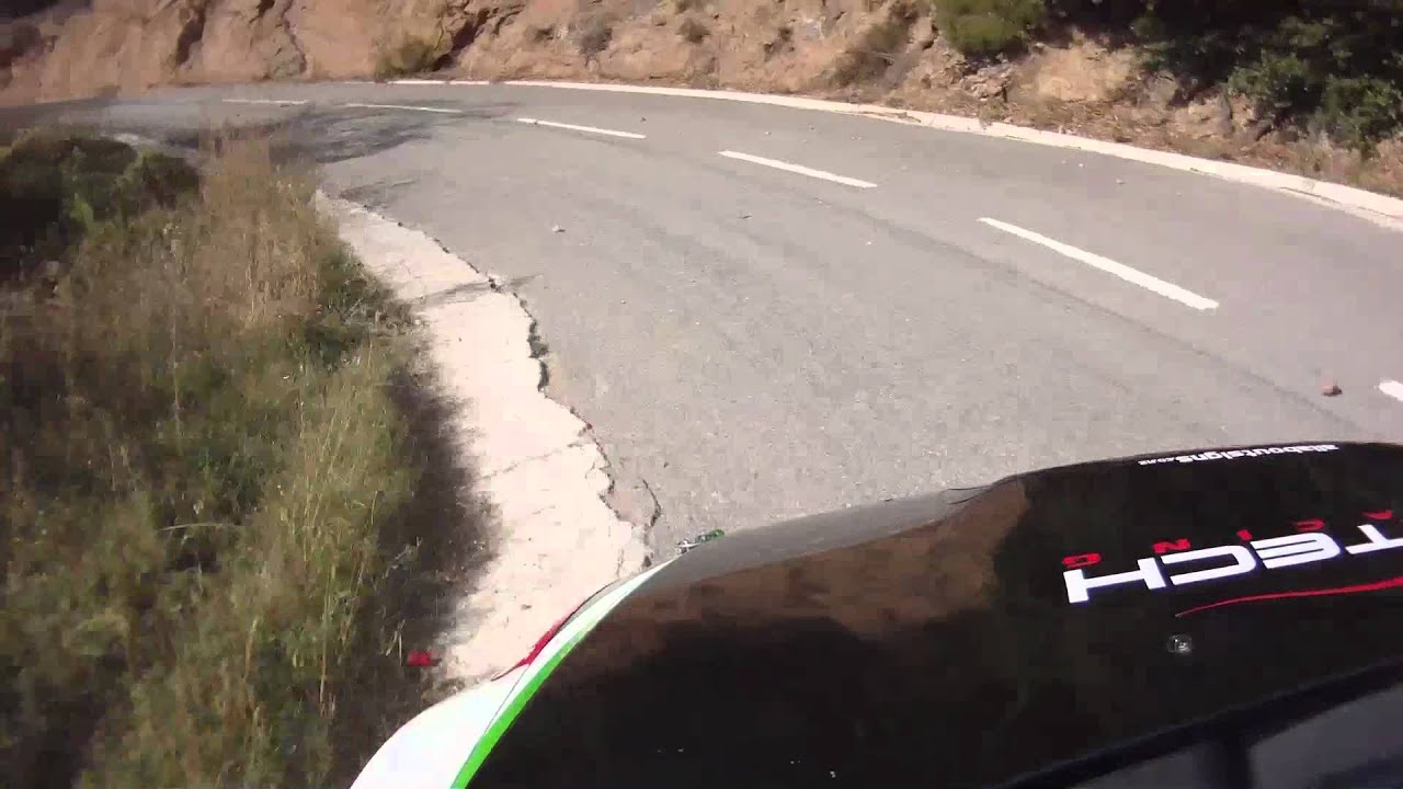 Paddon Rally Spain test - Subaru STI