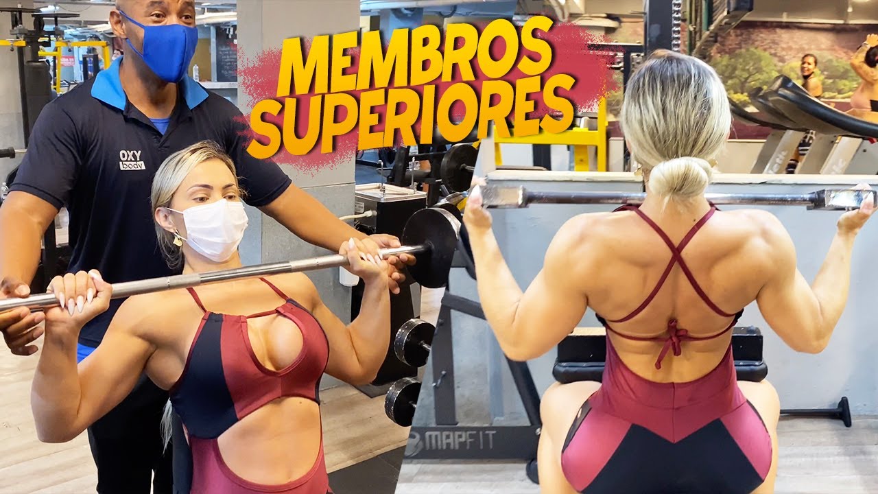 TREINO COMPLETO DE MEMBROS SUPERIORES DA VIVI WINKLER | COSTAS E OMBROS