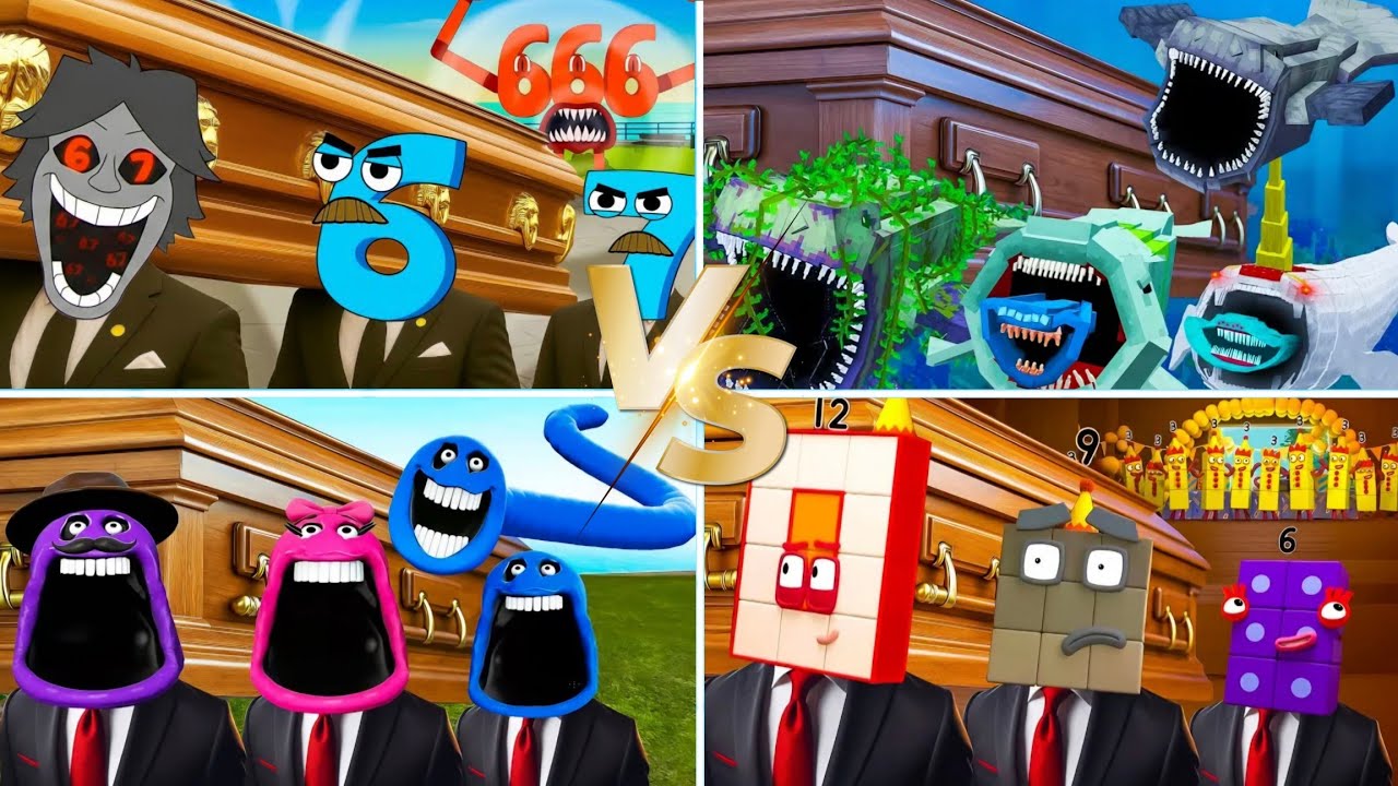 Saved by 67 Kid 🆚 The Bloop vs El Gran Majá 🆚 Hungry Snake Family 🆚 Numberblocks 🎶🎵 Who Is Best?