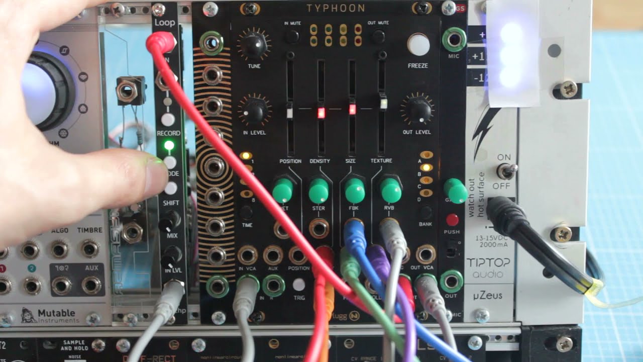 Buffer feedback loop / autogenerative sound [2hploop/Typhoon]