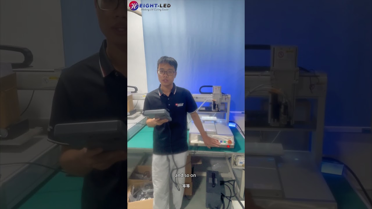 Automatic dispensing and curing machine #uv #automobile  #machine #uvled #dispenser #factory