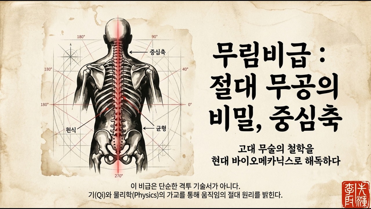 무공비급 무너지지 않는 몸의 중심 체축을 세우다