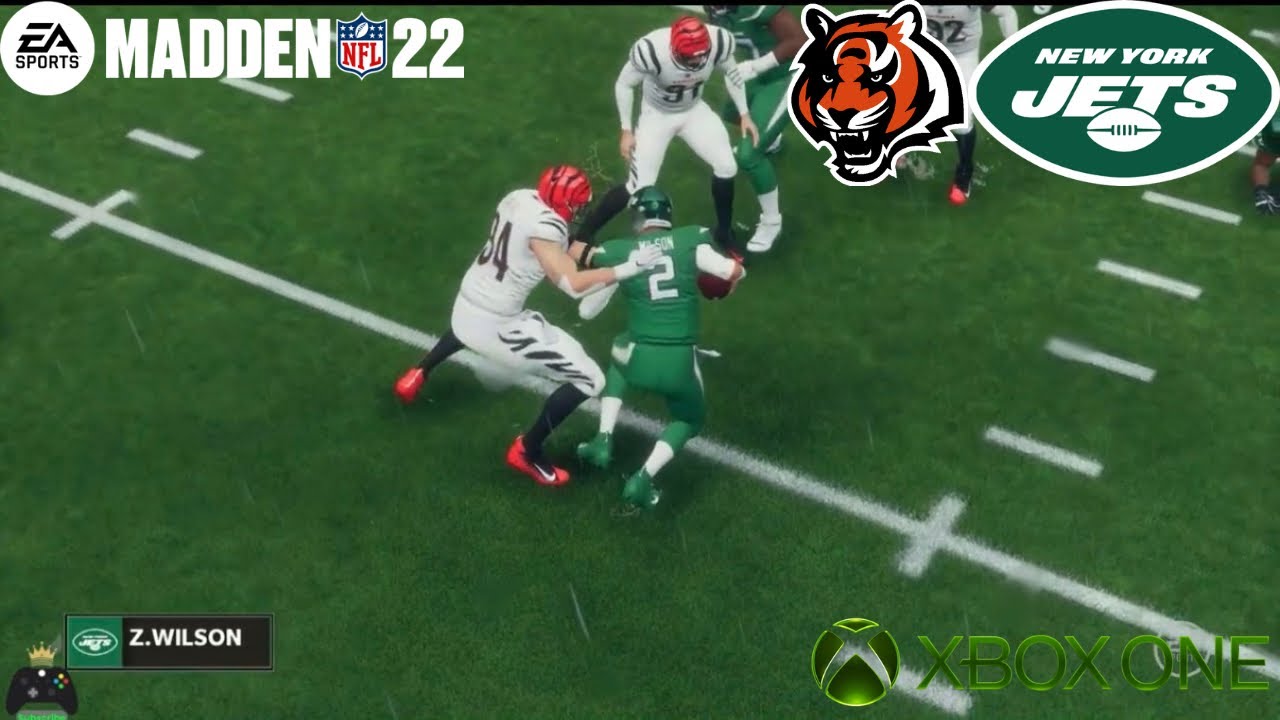 Madden 22 Xbox One: Bengals против Jets, 8-я неделя [27 авг. 2026 г.]