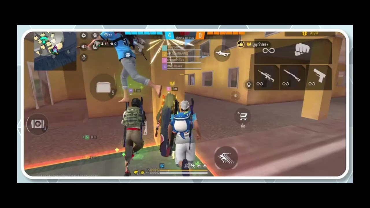 FLCN PEENA VS 6 PRO PLAYERS