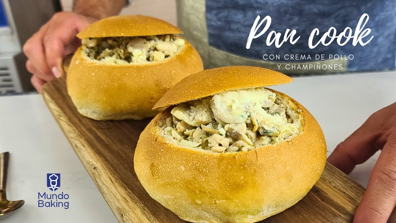 Pan Cook con Pollo, Champiñones y una Receta Paso a Paso Irresistible