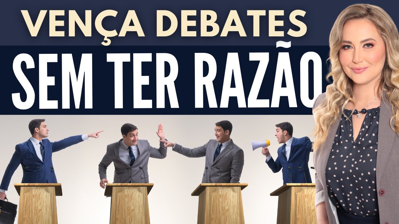 Como vencer QUALQUER DEBATE até mesmo SEM TER RAZÃO | As Falácias Lógicas