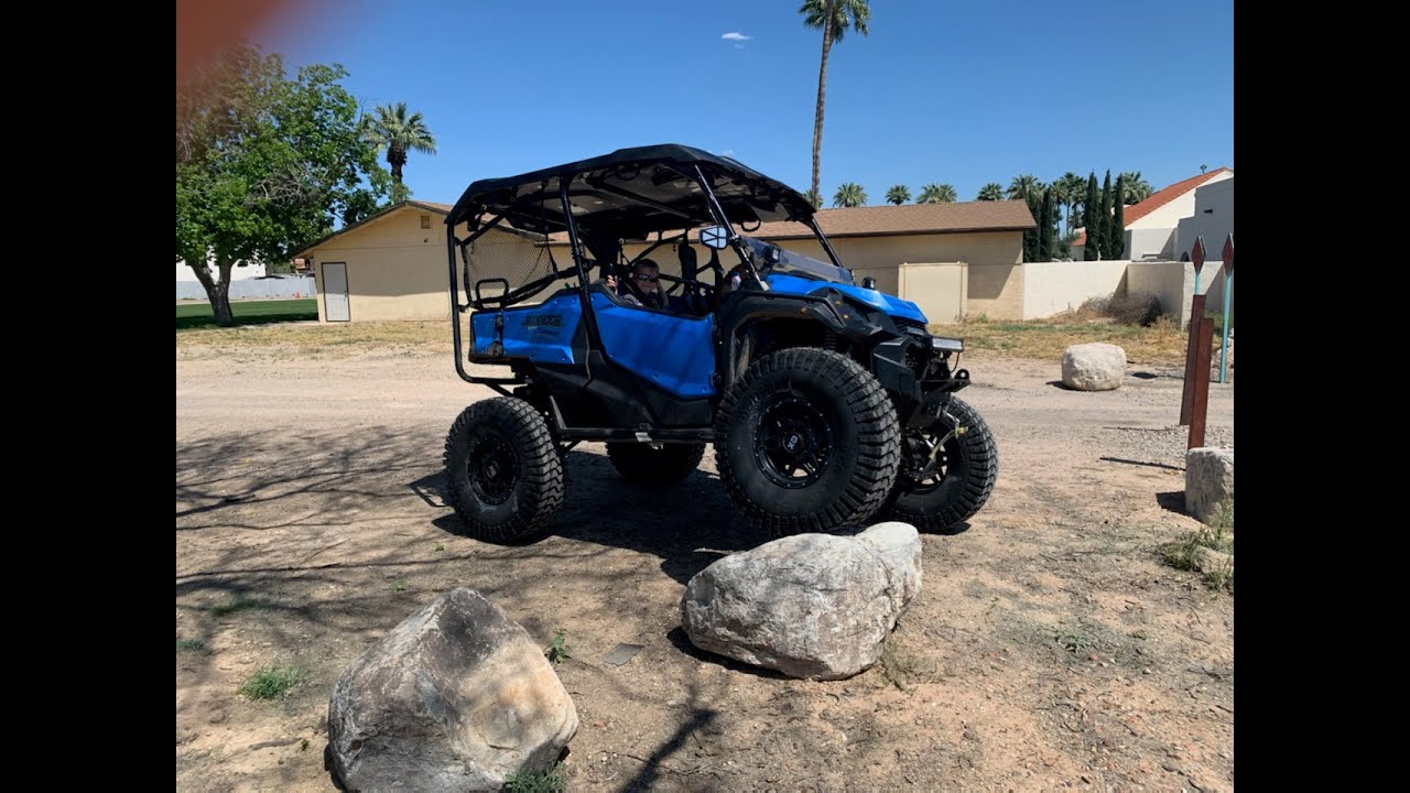 Honda Pioneer Portal Lift install part 1