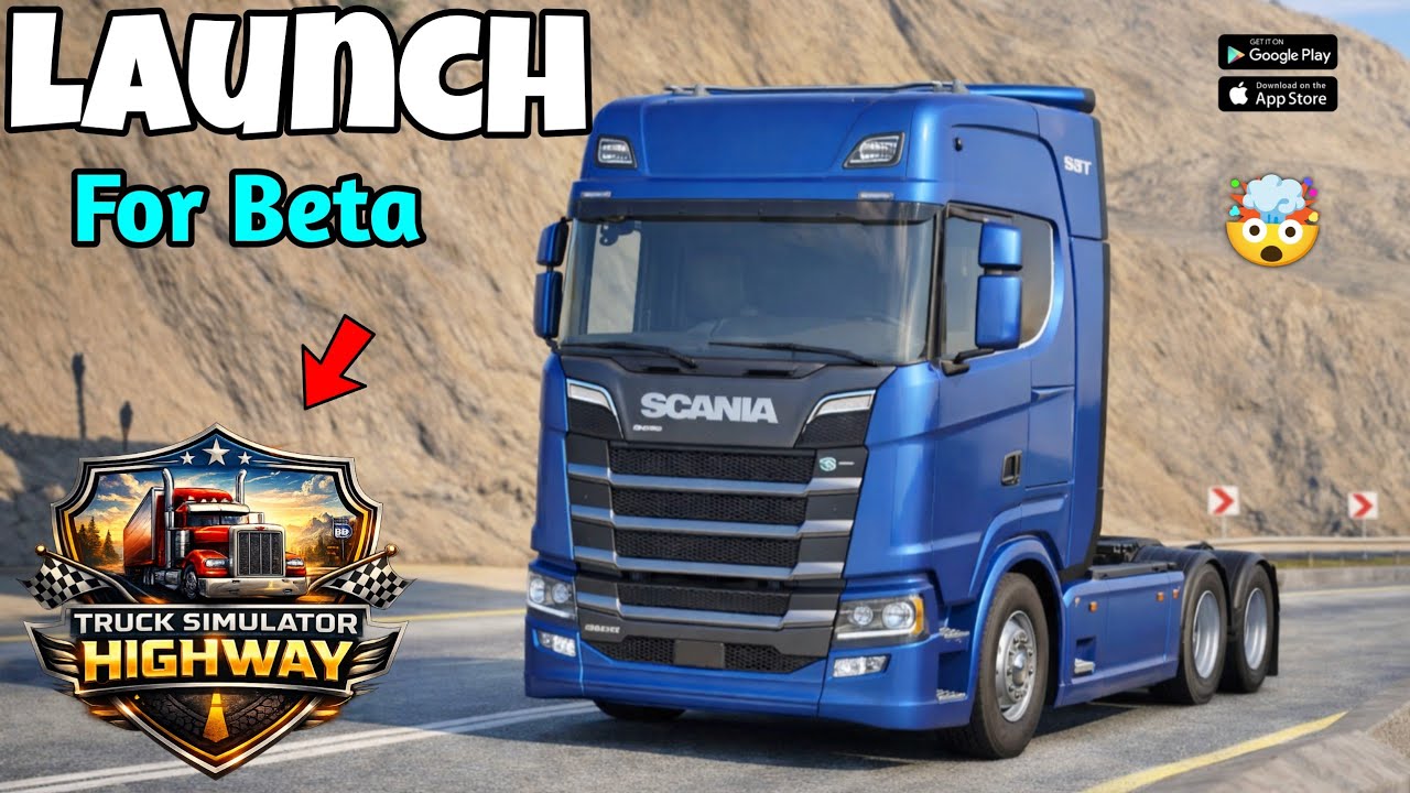 Запуск Truck Simulator Highway состоялся! 🎉 Начался этап релиза! 🔥✅