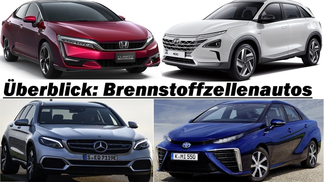 Überblick: Alle Brennstoffzellenautos 2019 !