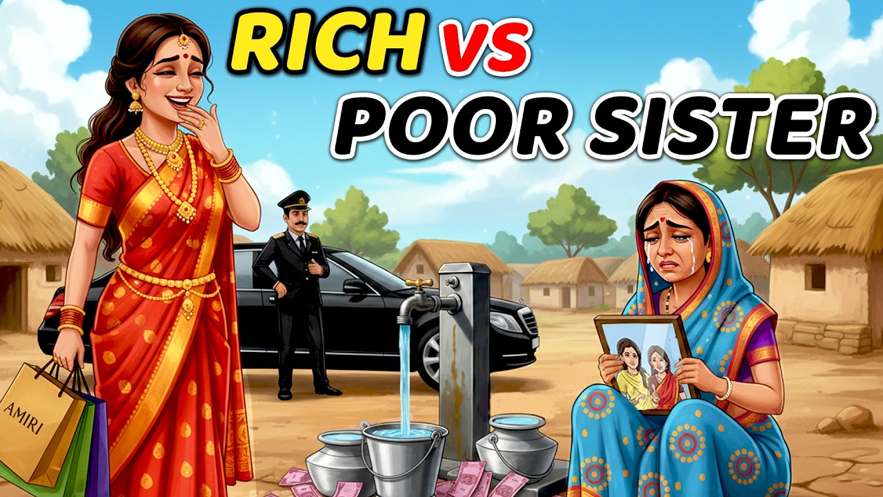 Rich Vs Poor Sister |  Moral Stories in English | Life Lesson | Learn English | Bedtime Stories