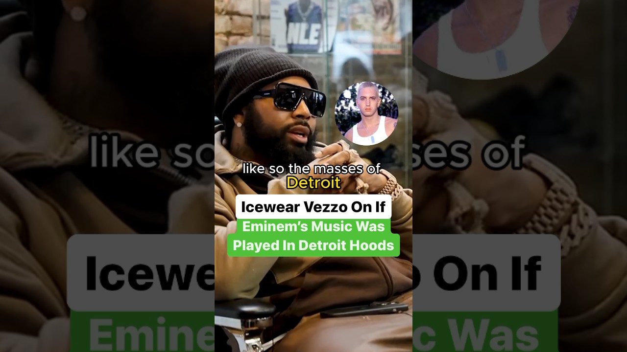 Icewear Vezzo о том, звучала ли музыка Эминема в кварталах Детройта