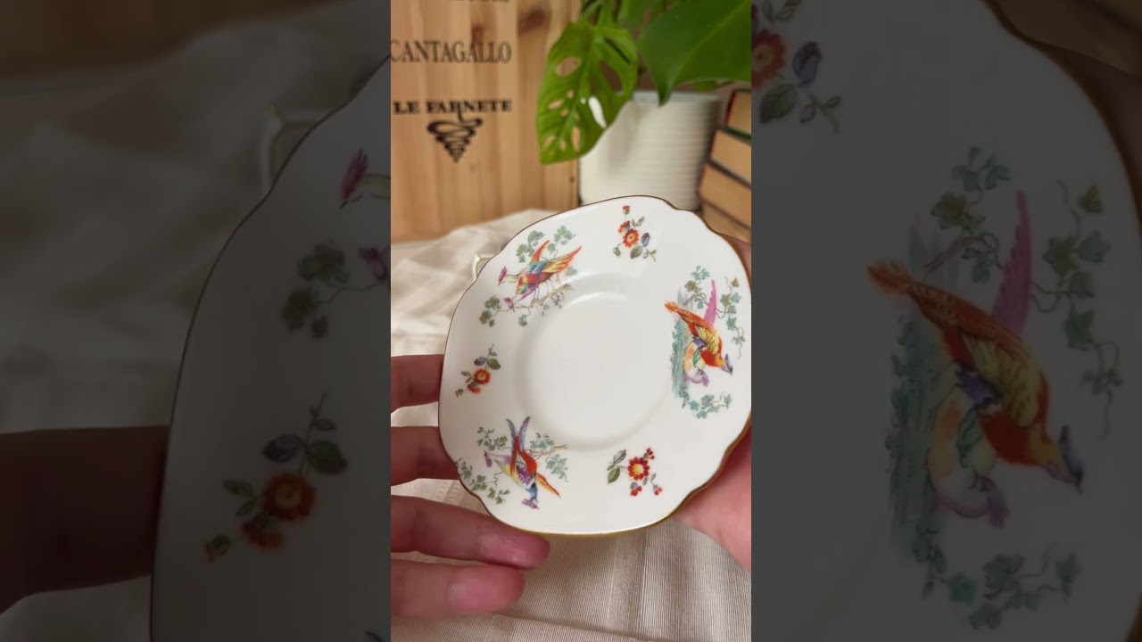 Моя кофейная коллекция - Royal Crown Derby 1910 год #английскийфарфор #coffee #винтажныйфарфор