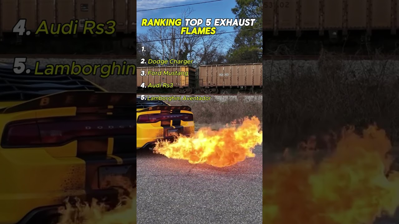 Ranking Top 5 Exhaust Flames Moments
