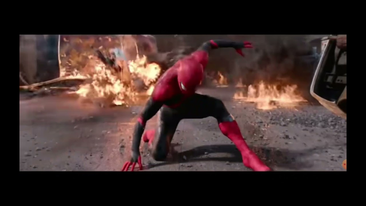 all spider man landing