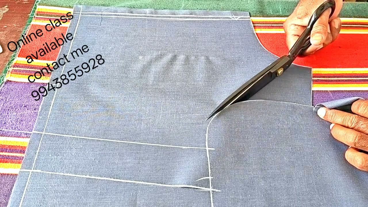 Boat neck cutting with princesscut stitching vidieo 