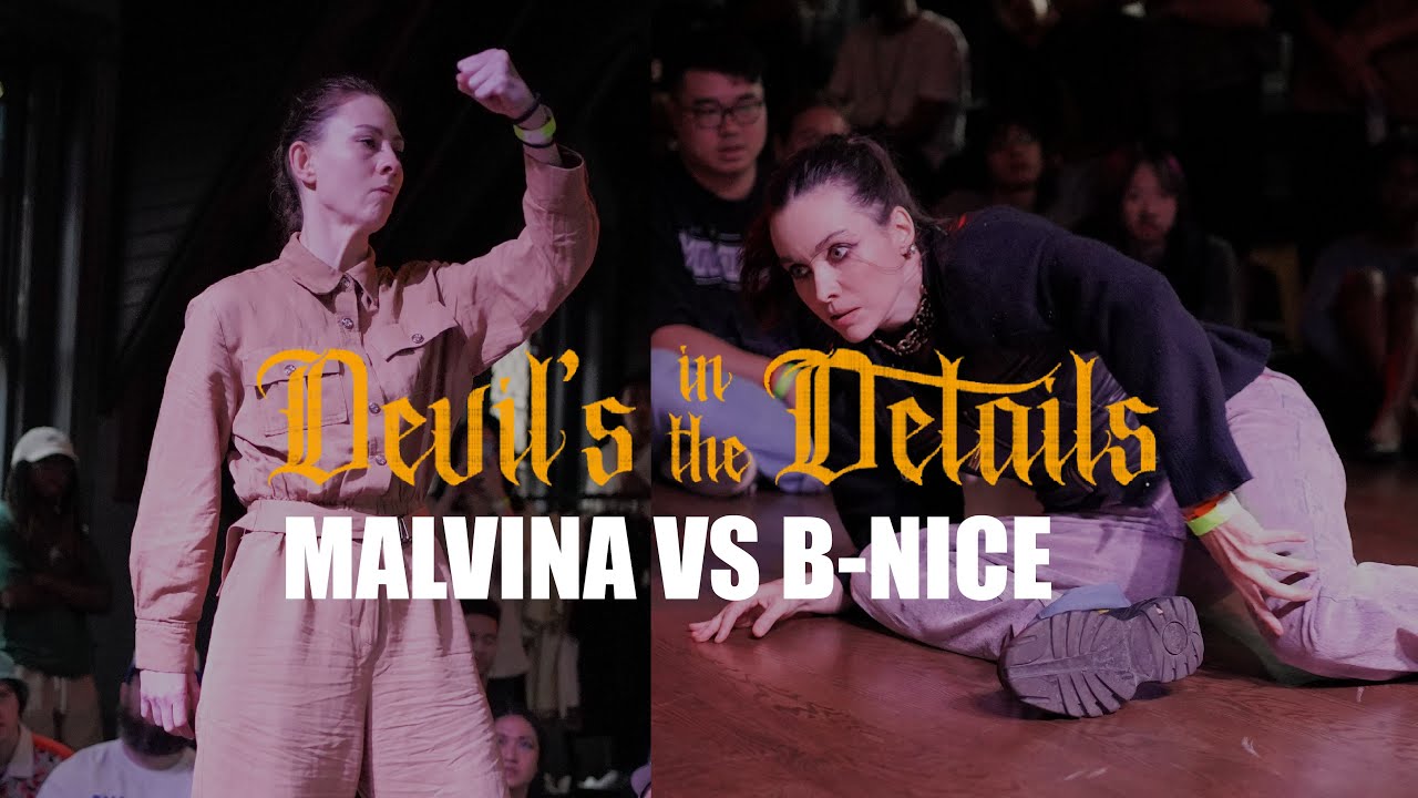 MALVINA VS B-NICE | TOP 16 | ROBOT & ANIMATION 1V1 | DEVIL'S IN THE DETAILS 2025