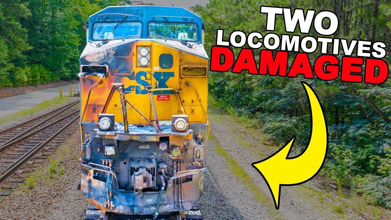 TWO Train Crashes in 24 Hours (20 Miles Apart)