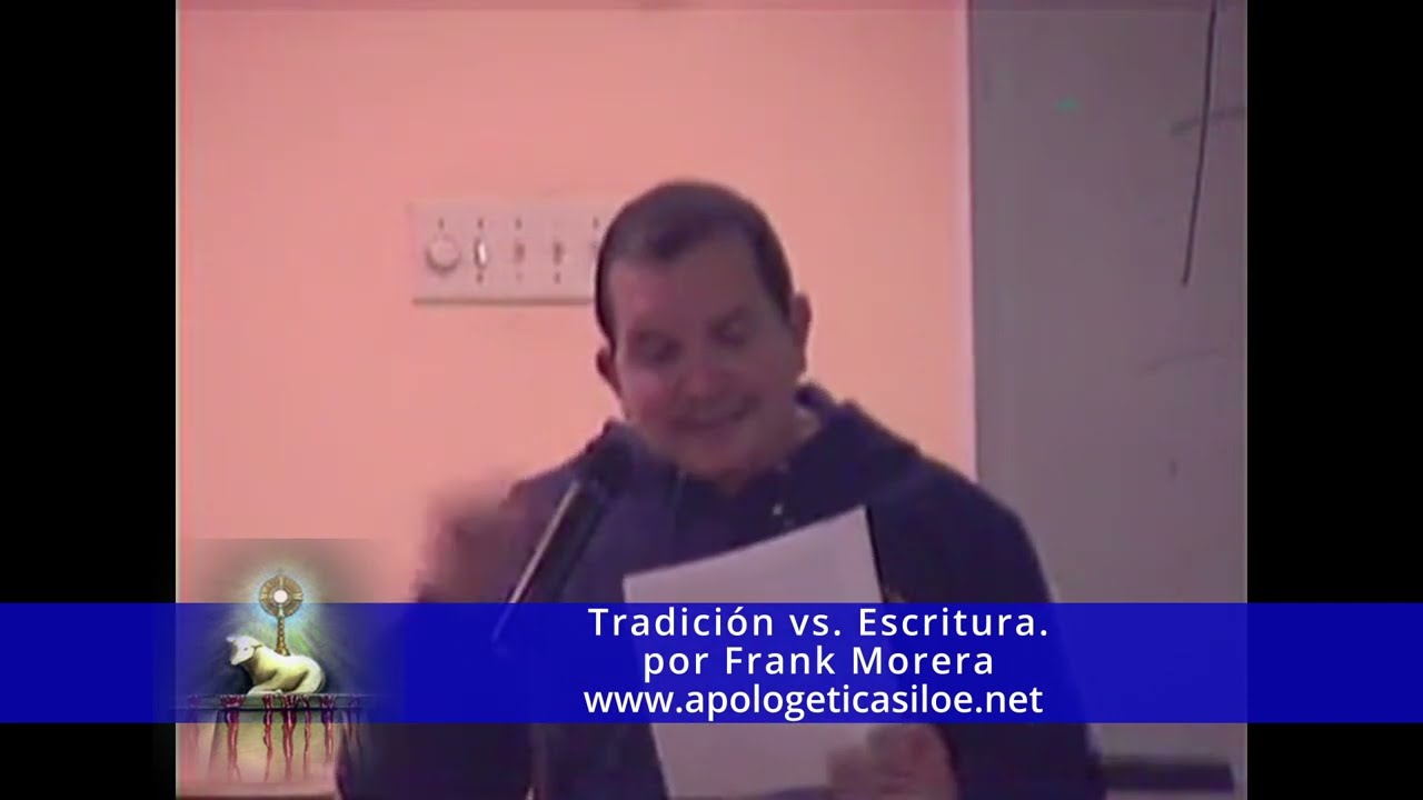 Tradición vs Escritura - por Frank Morera