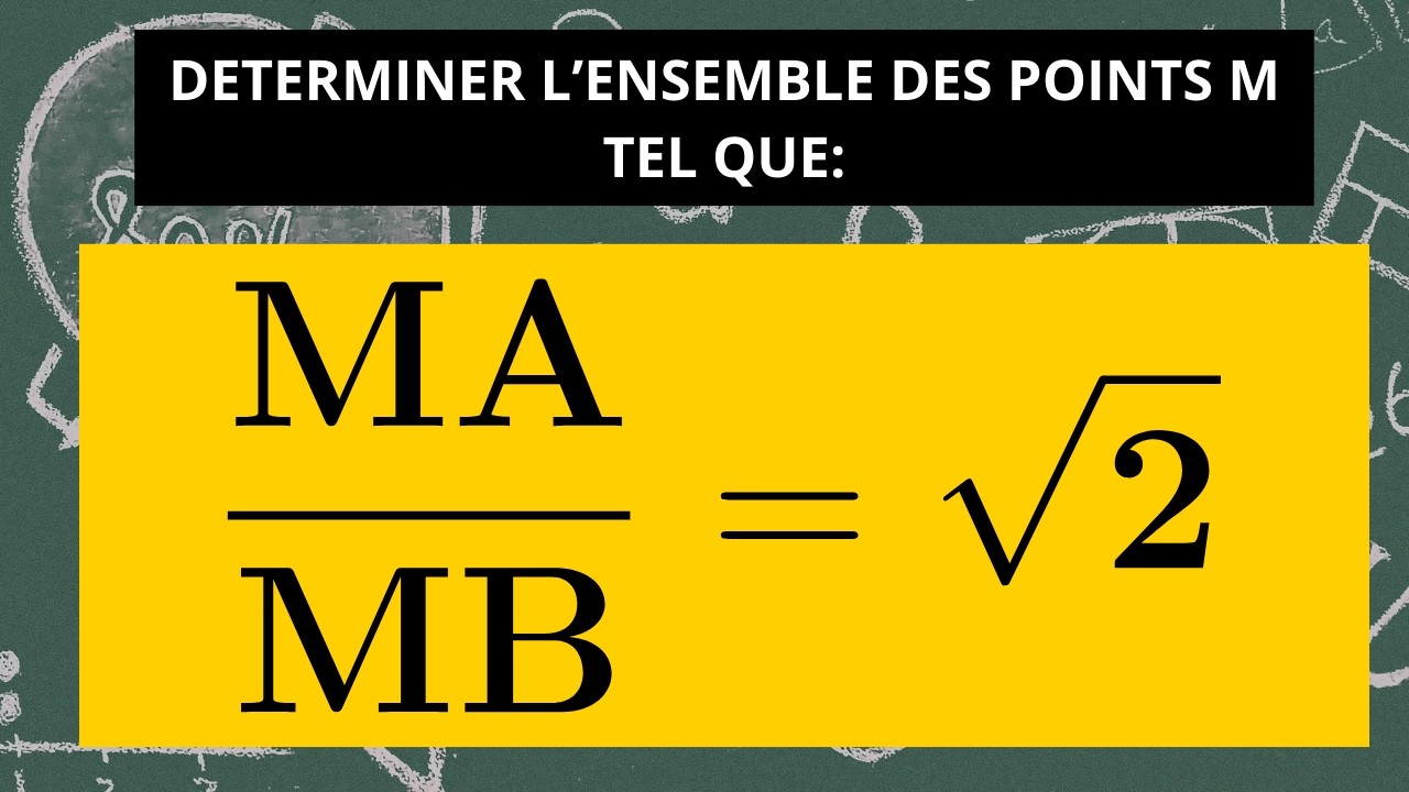 Correction Exercice Barycentres et les Lignes de Niveau