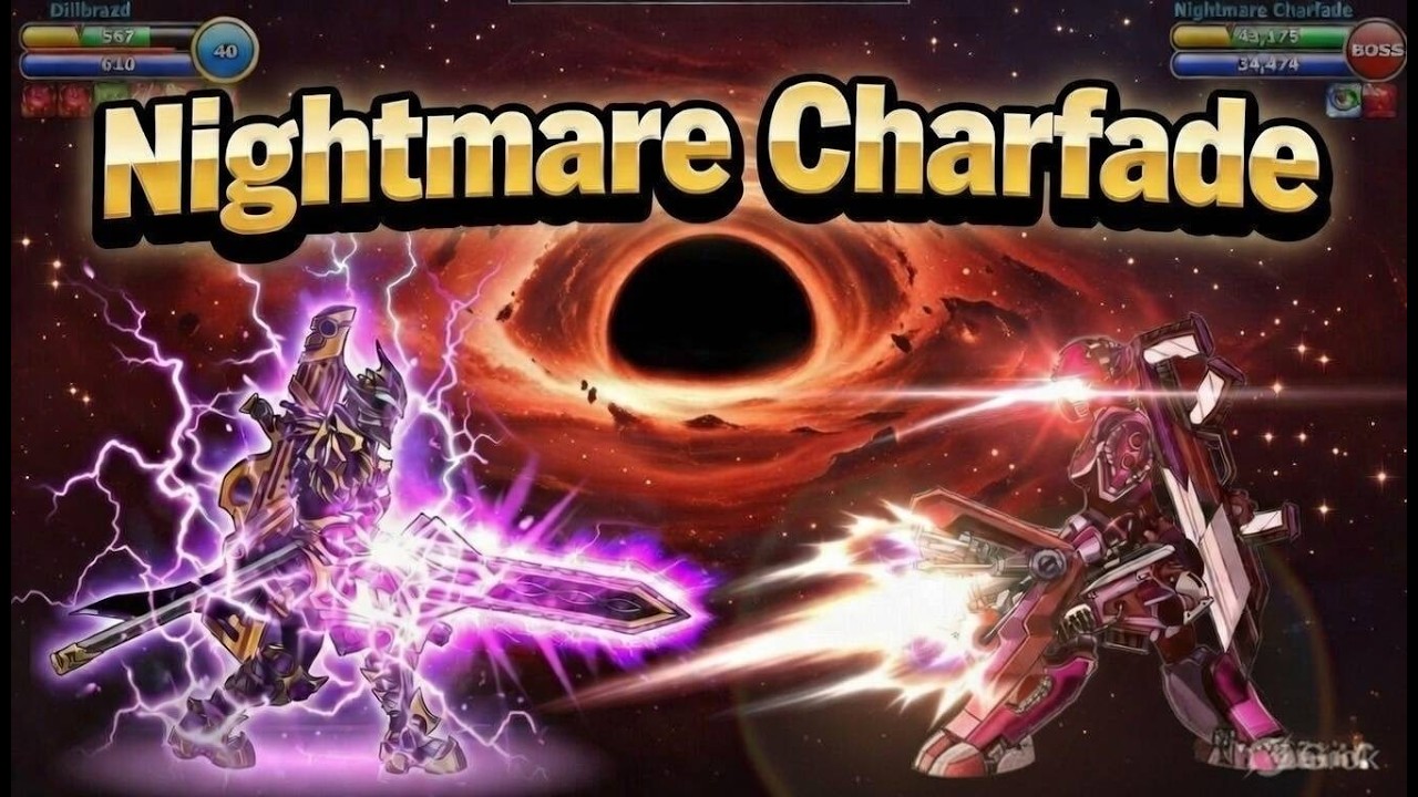 Epicduel Nightmare Charfade using Bounty Hunter with cores
