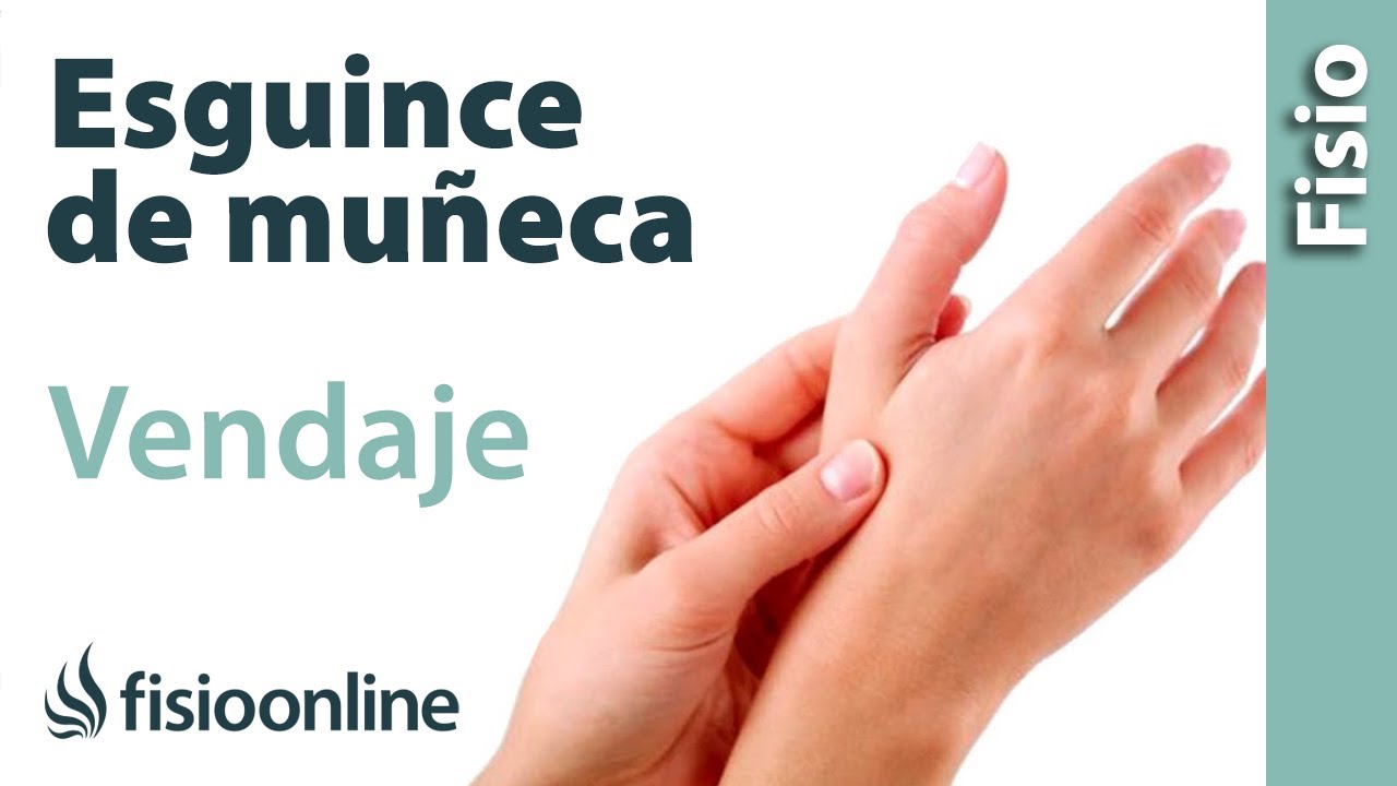 Vendaje para esguince de muñeca e inflamaciones de muñeca FUNCIONA!! ❤️