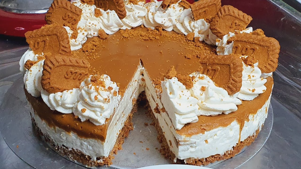 עוגת גבינה לוטוס מהירה מעולה ללא אפייה Cheesecake and lotus בקלי קלות-המותג ליהי קרויץ