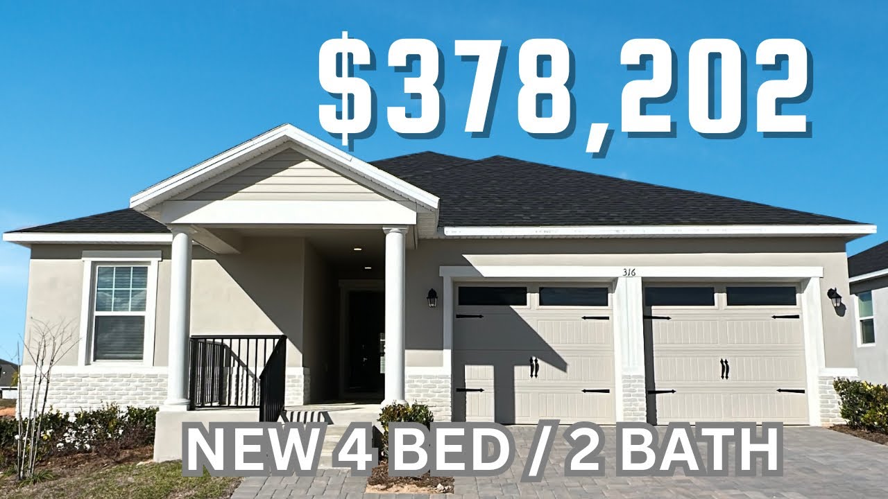 2026 - New Florida Move In Ready 4 Bedroom Home Walkthrough