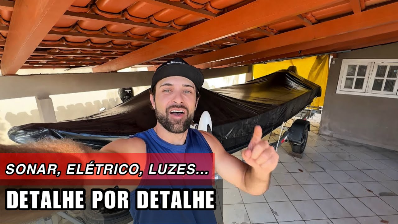 TUDO QUE FIZ E INSTALEI NO BARCO, DETALHE POR DETALHE, BARCO DE ALUMÍNIO PARA PESCAR TRANQUILO.